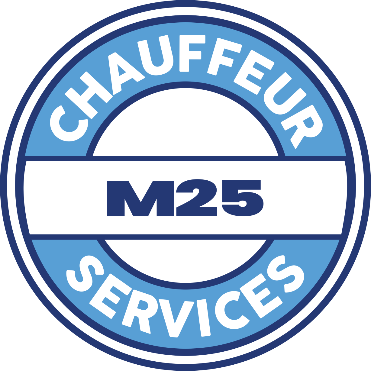 Logo of M25 Chauffeurs LTD
