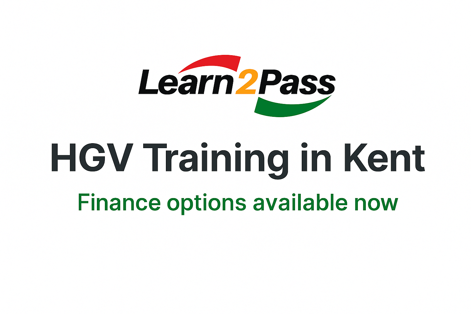 Logo of Learn2Pass HGV & PCV Training Kent Training Centres And Products In Kent