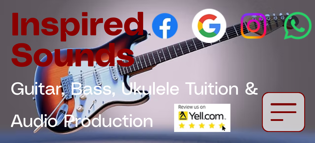 Logo of Inspired Sounds : Guitar, Bass, Ukulele Tuition & Audio Production Music Teachers In Cupar, Fife