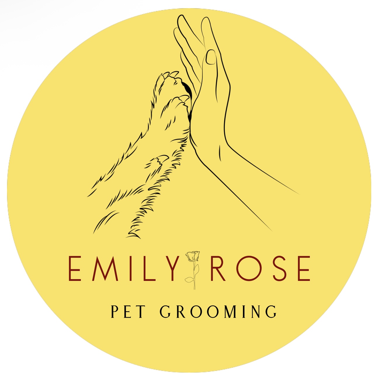 Logo of Emily Rose Pet Grooming