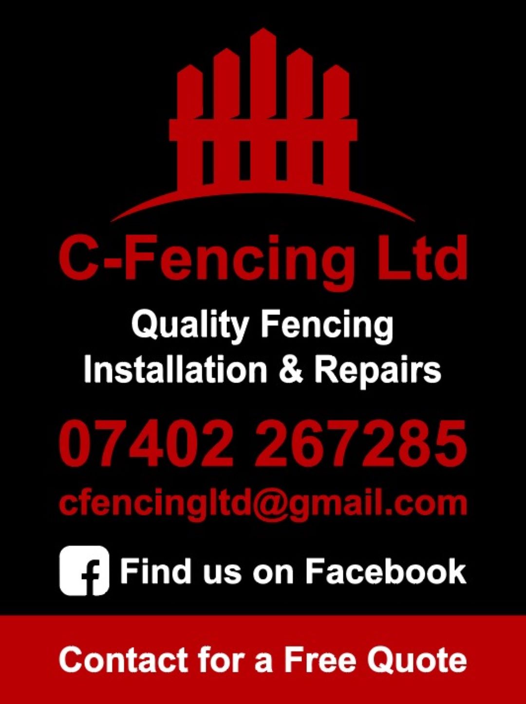 Logo of C-Fencing Ltd Fencing In Lochgelly, Fife