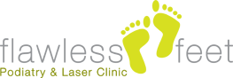 Logo of Flawless Feet Podiatry Laser Clinic - Covent Garden
