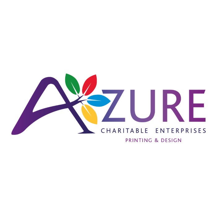 Logo of Azure Printing Print Shop In Morpeth, Northumberland