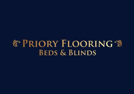 Logo of Priory Flooring Beds and Blinds