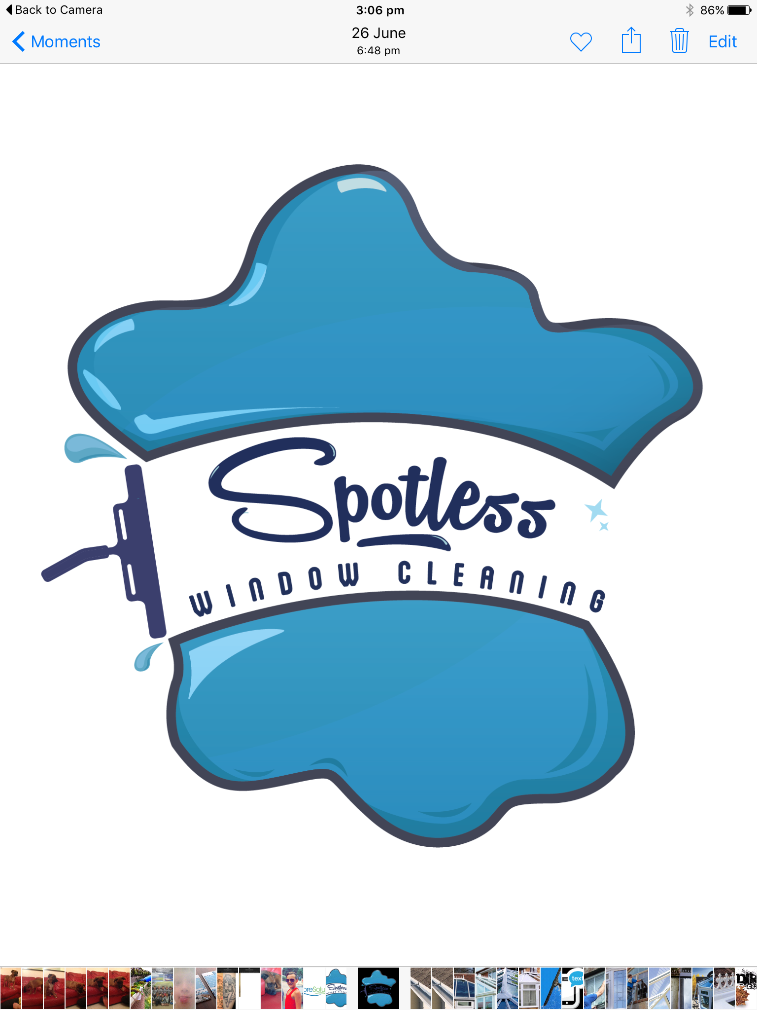 Logo of Spotless Window Cleaning