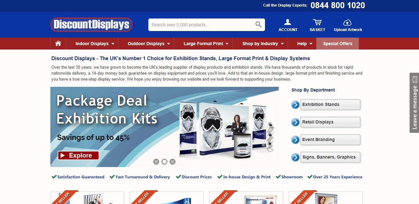 Logo of Discount Displays