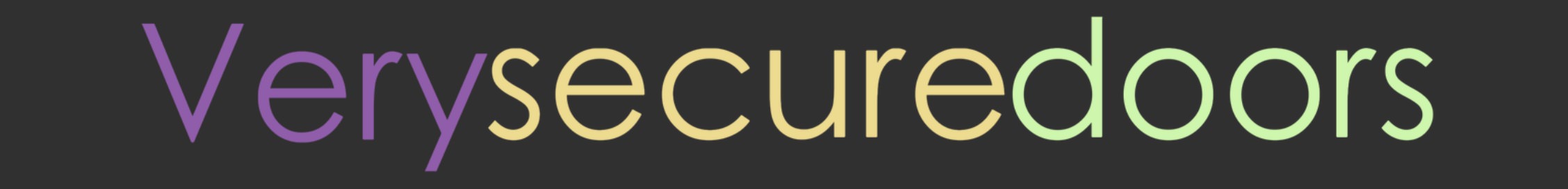 Logo of Very Secure Doors