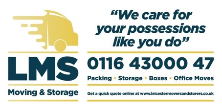 Logo of Leicester movers and storersLMS
