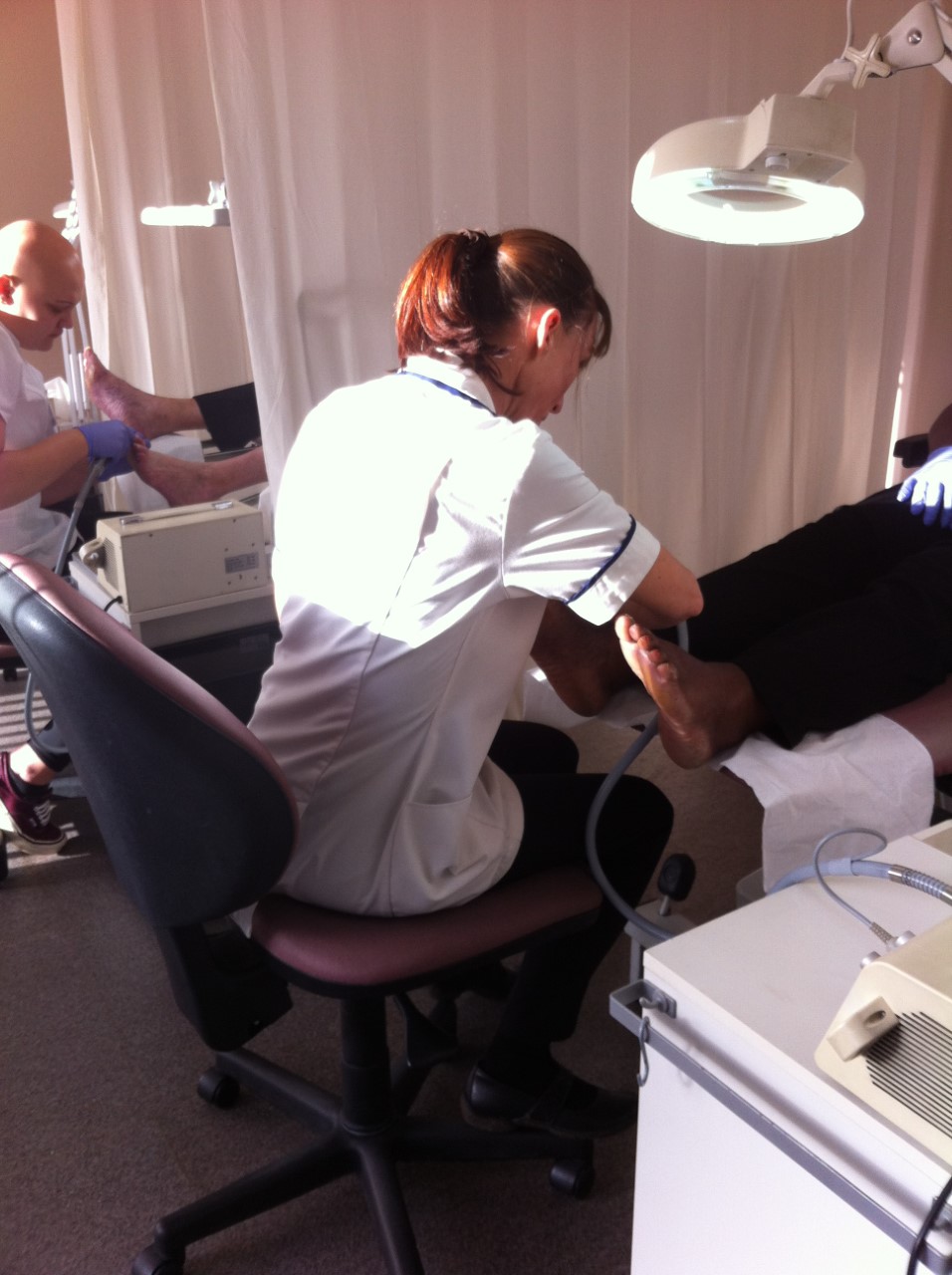 Logo of Helens Mobile Foot Care Penryn/Falmouth and surrounding areas Chiropodists Podiatrists In Penryn, Cornwall