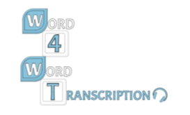 Logo of Word 4 Word Transcription Secretarial And Typing Services In Rayleigh, Essex