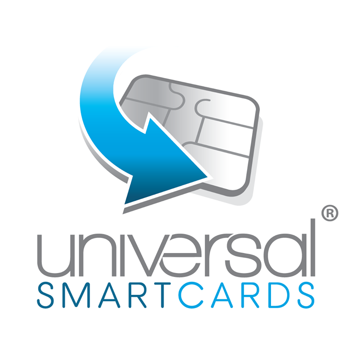 Logo of universal smart cards