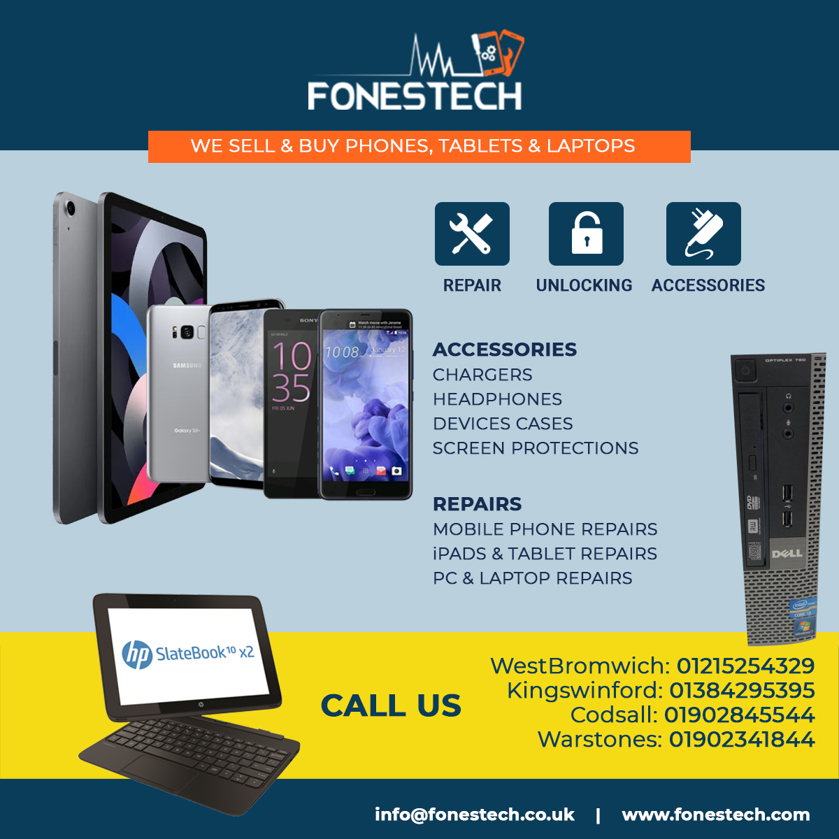 Logo of FonesTech West Bromwich