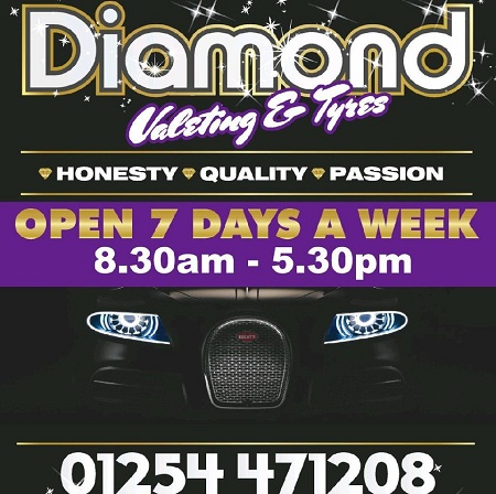Logo of Diamond Valeting and Tyres