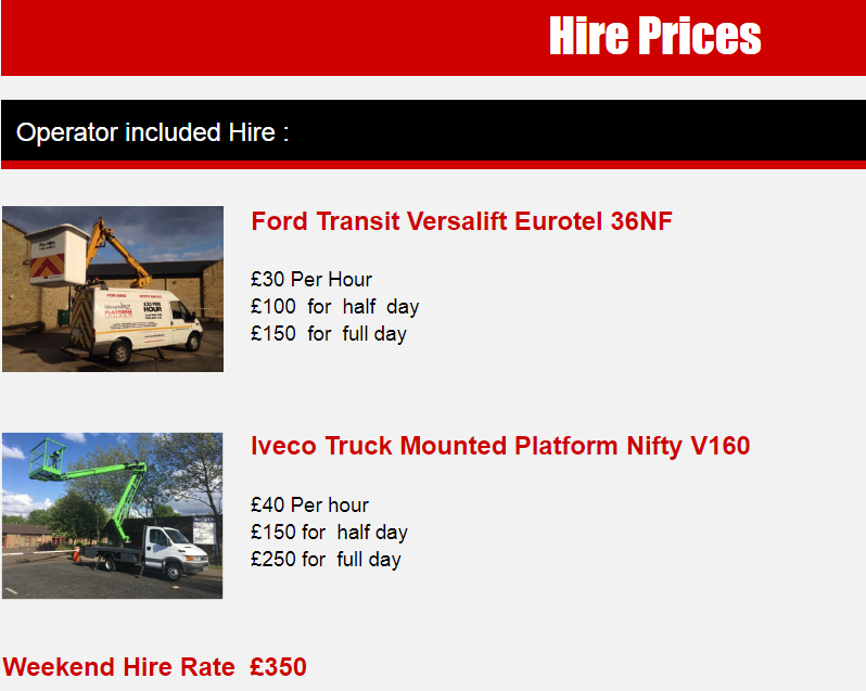 Logo of Elavationz Platform Hire