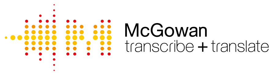 Logo of McGowan Transcriptions UK