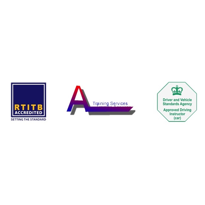 Logo of Atraining Services - Forklift Truck Training - Burnley