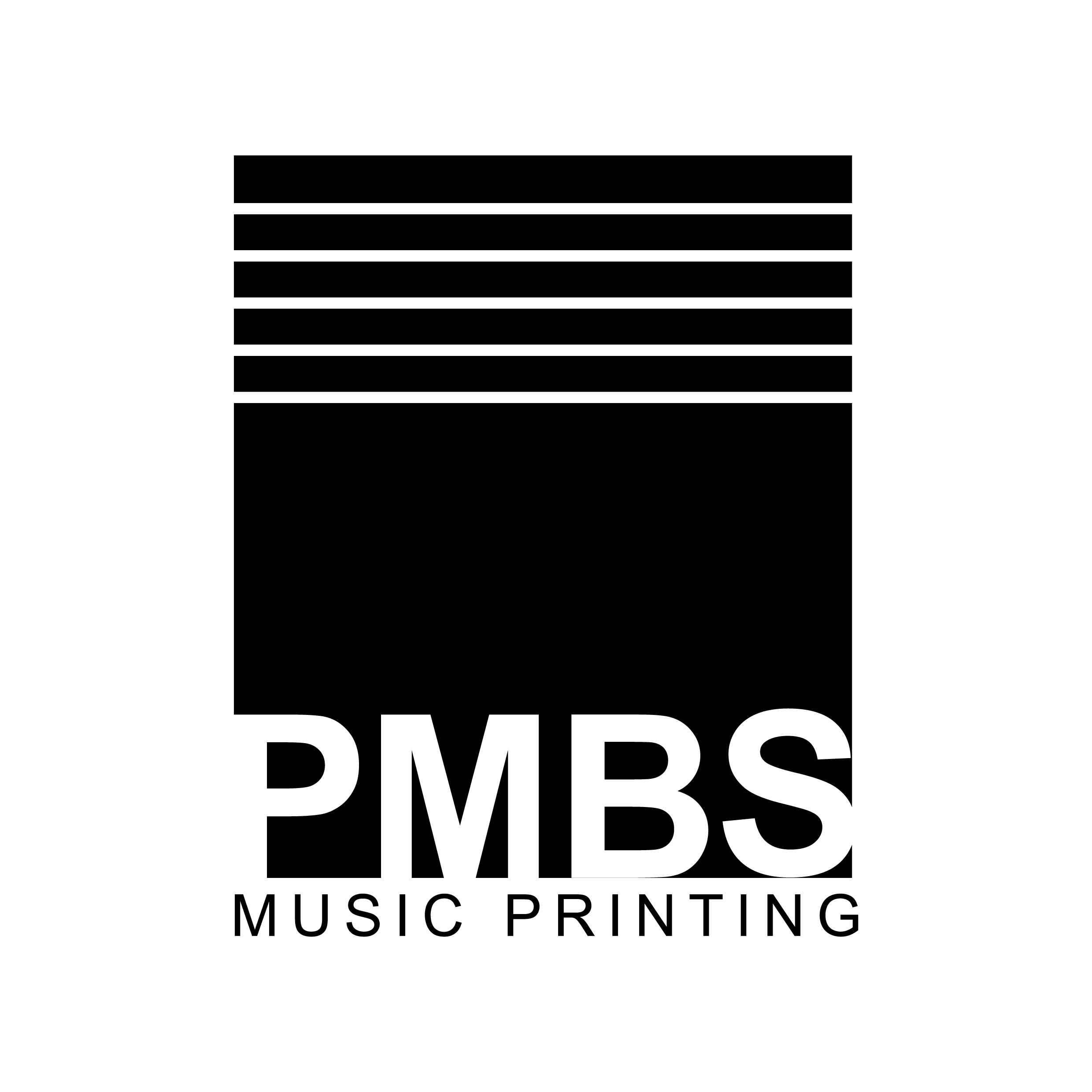 Logo of PMBS Music Printing Sheet Music Printing In Stockport, Cheshire