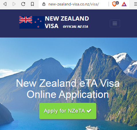Logo of NEW ZEALAND VISA Online - LONDON OFFICE