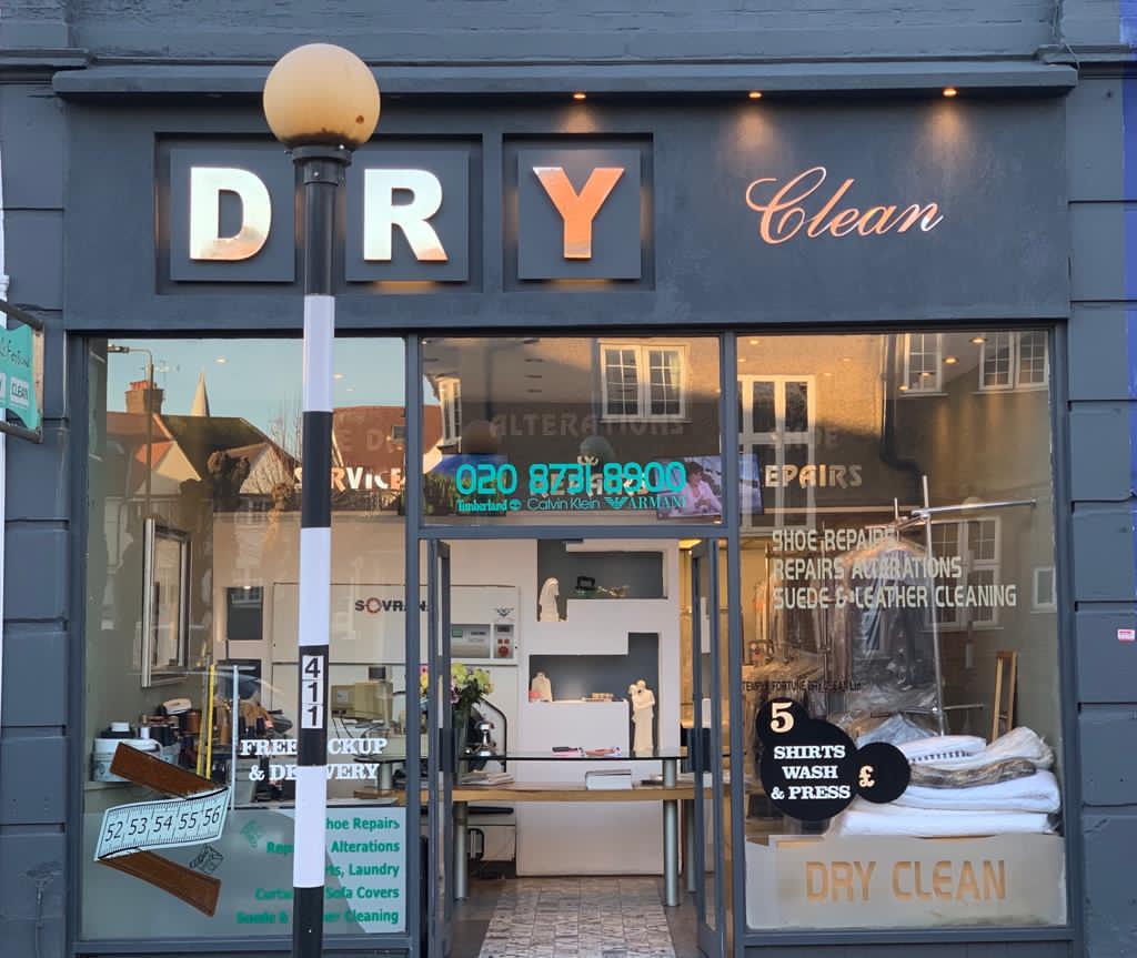 Logo of Temple Fortune Dry Cleaners