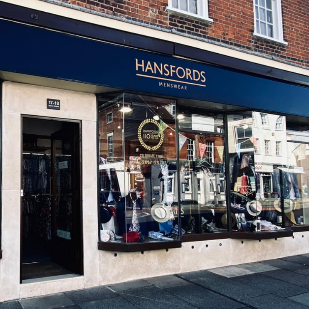 Logo of Hansfords Menswear