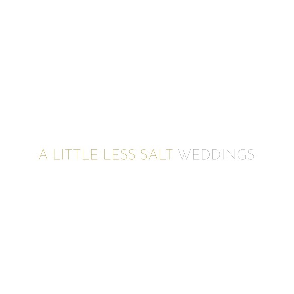 Logo of A Little Less Salt Weddings