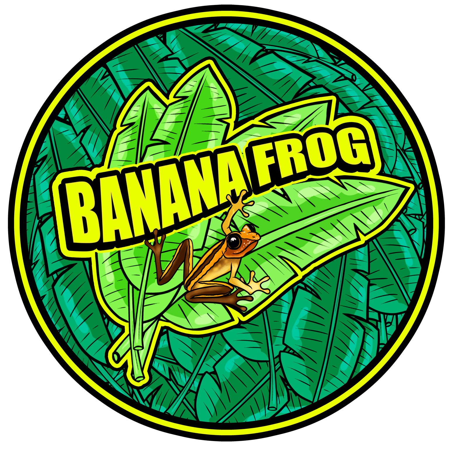 Logo of Banana Frog Apparel Clothing In Blandford Forum, Dorset