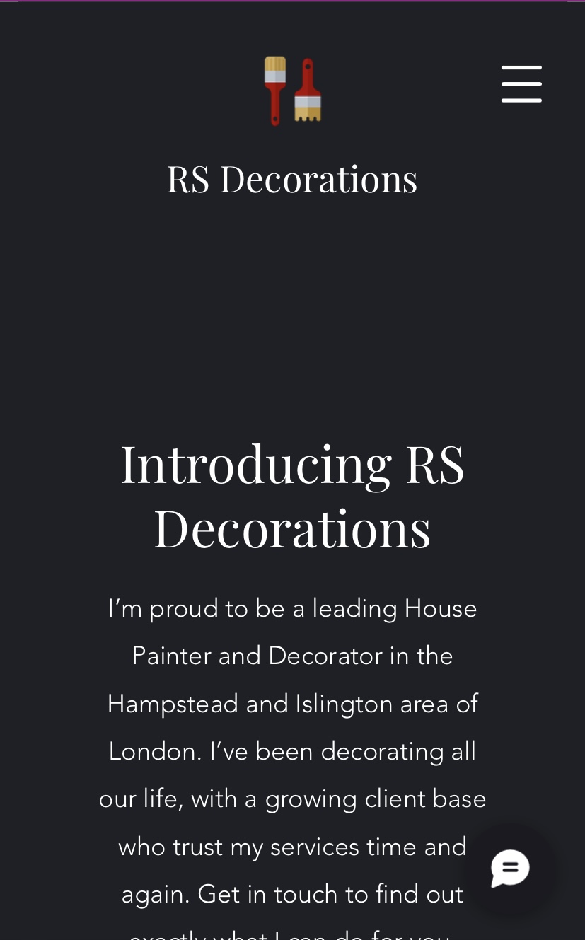 Logo of Rs decorations