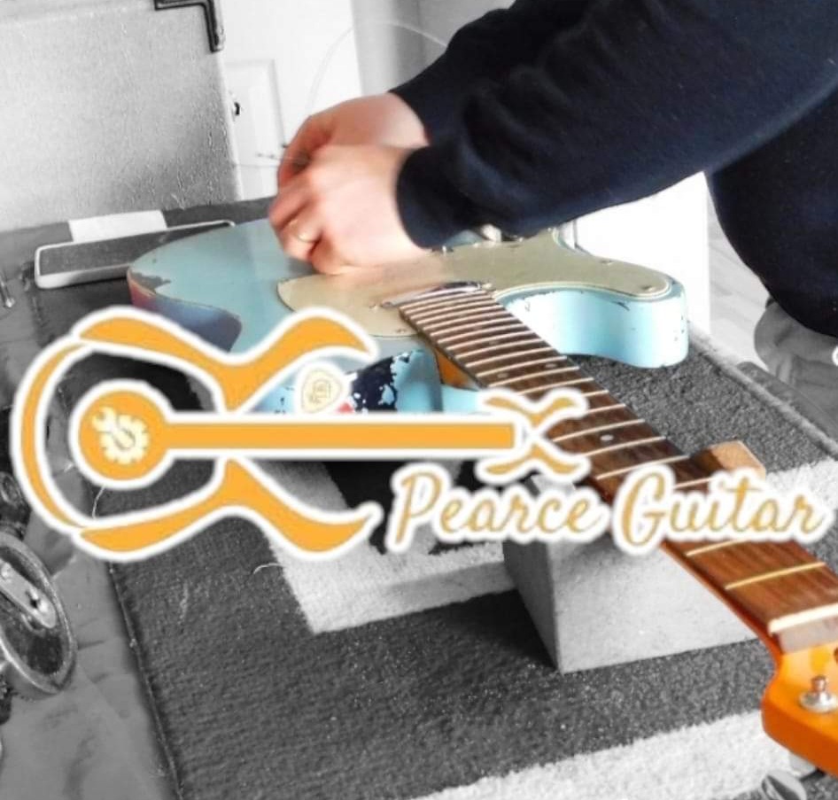 Logo of Pearce Guitar Maintenance & Repair Service Musical Instrument Repairs And Servicing In Southampton