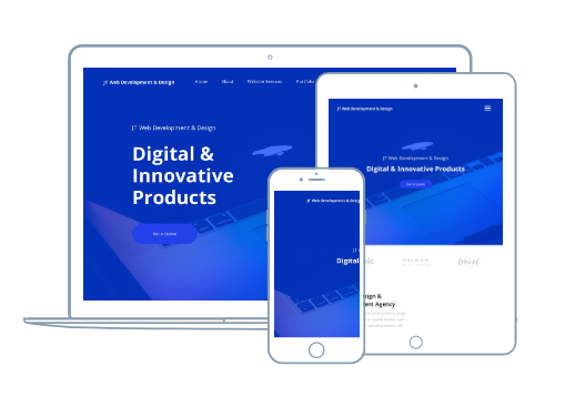 Logo of JT Web Development Design