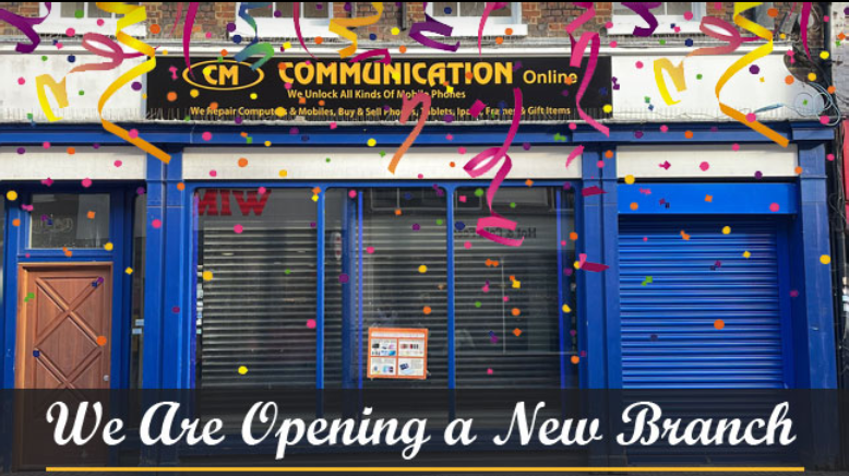 Logo of CM Communication Online - Mobile Phone Repair Shop