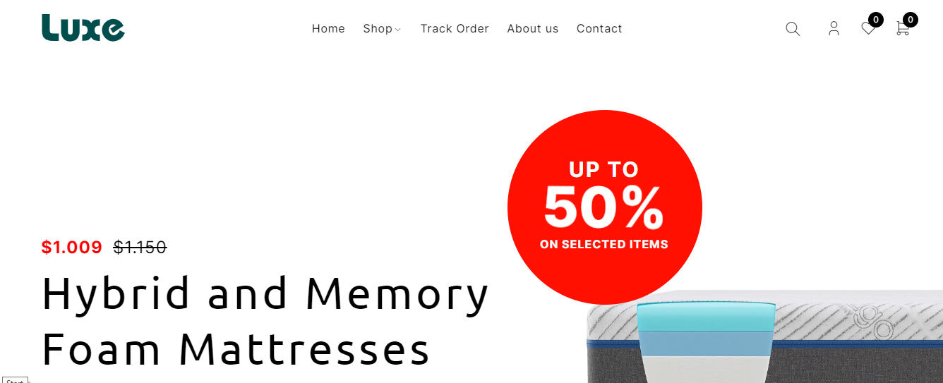 Logo of Luxe Mattresses Ltd