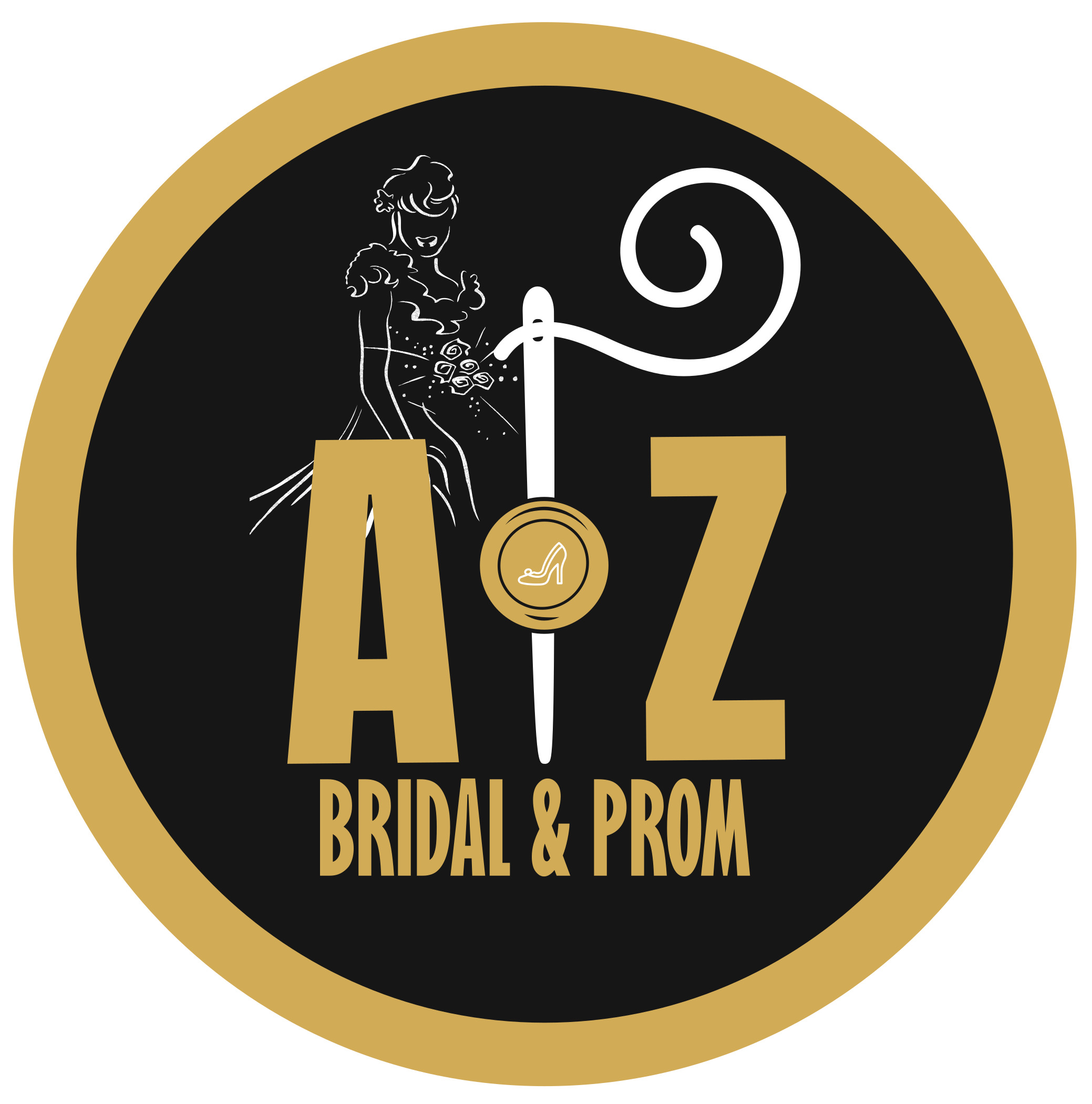 Logo of A Z Bridal Your One-Stop Shop for Wedding Bridal Dresses