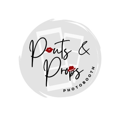 Logo of Pouts & Props Photo Booth Hire Photography In Bedworth, Coventry
