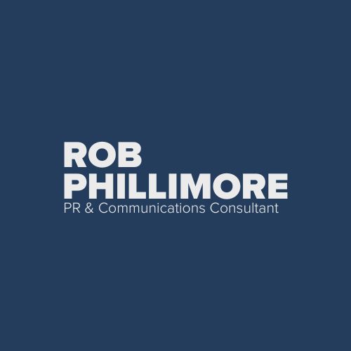 Logo of Rob Phillimore PR Consultant Public Relations Consultants In St Austell, Cornwall