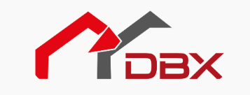 Logo of DBX construction company