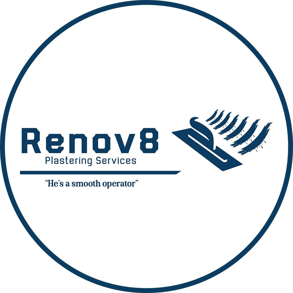 Logo of Renov8 Plastering Services Plasterers Screeders And Dry Lining Contractors In Ilfracombe, Devon