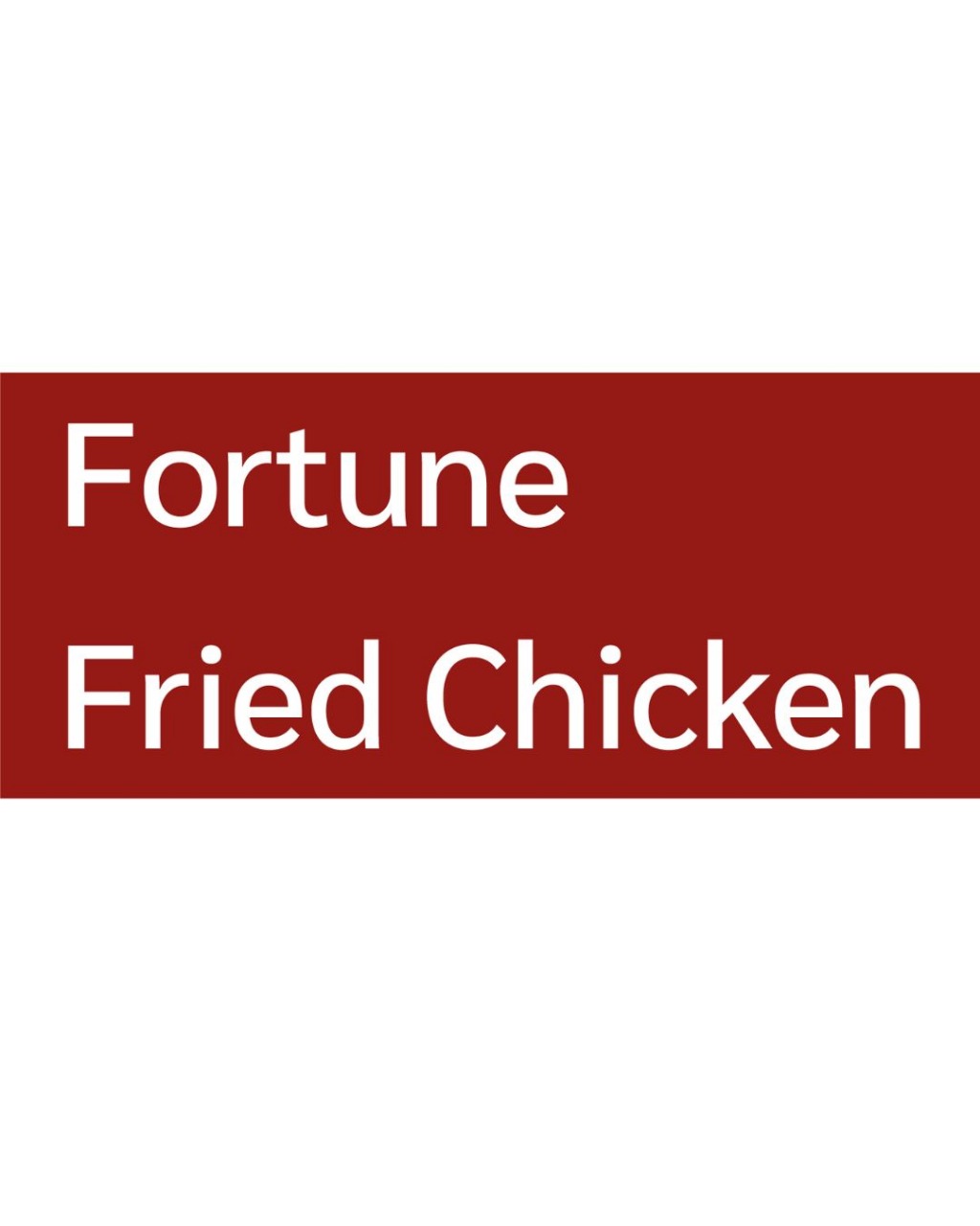 Logo of Fortune Fried Chicken