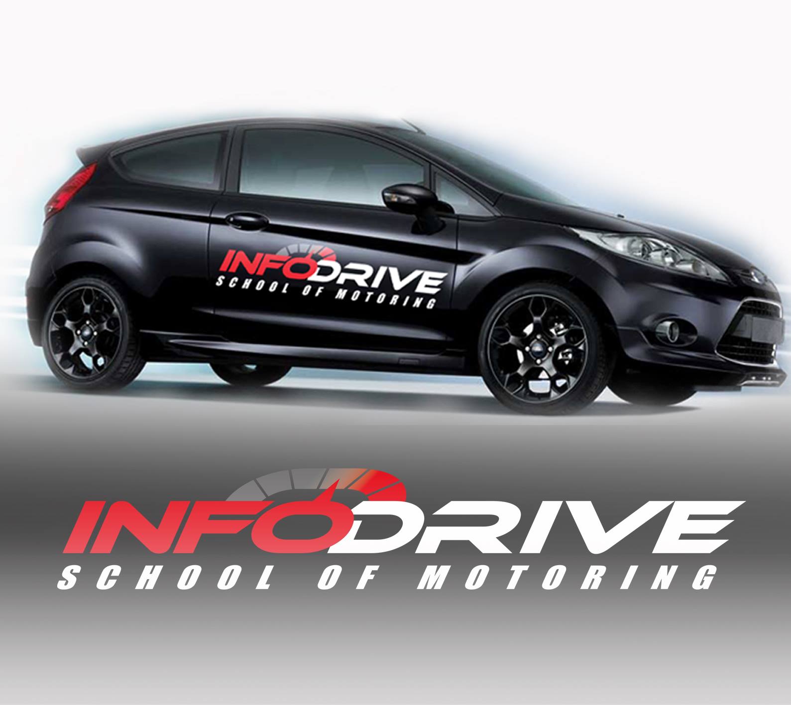 Logo of Infodrive school Of motoring