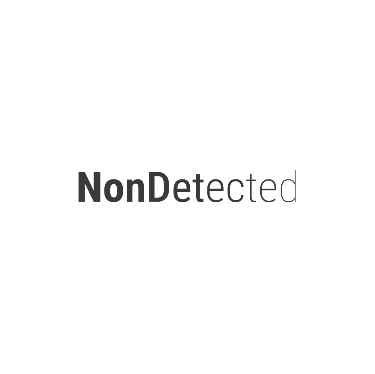 Logo of NonDetected O